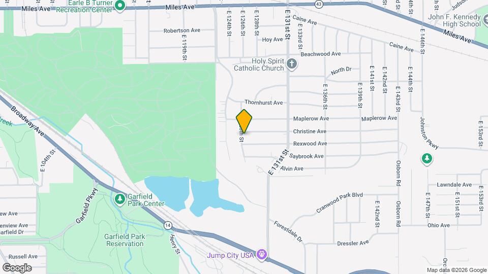 4503 E 126th St Map and Location Details