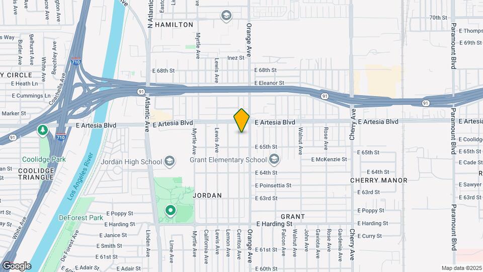 6544 Cerritos Ave Map and Location Details