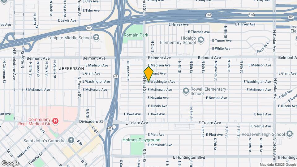 3122 E Washington Ave Map and Location Details