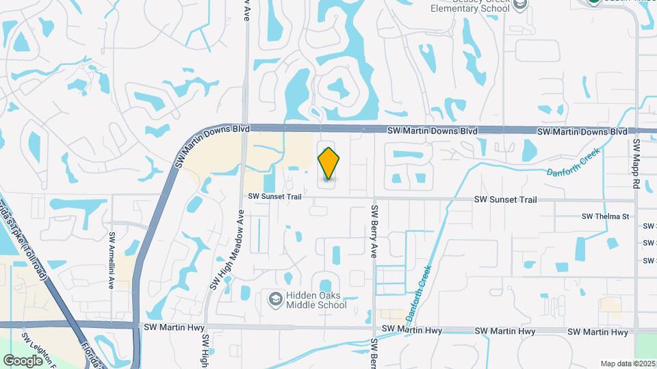 2843 SW Mariposa Cir Map and Location Details