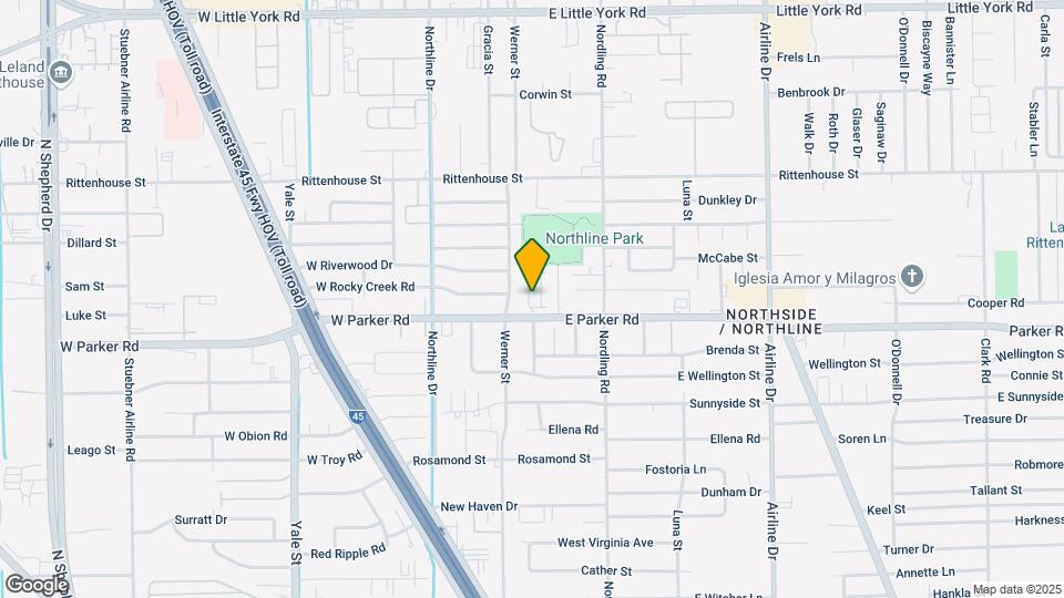 6708 Parker Oaks Ln Map and Location Details