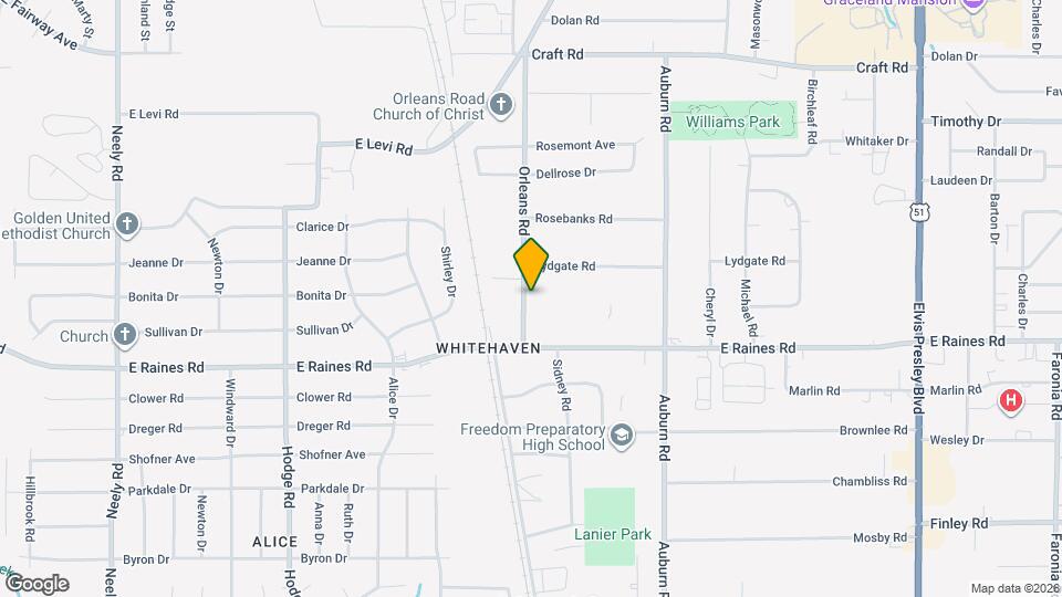 4092 Orleans Rd Map and Location Details