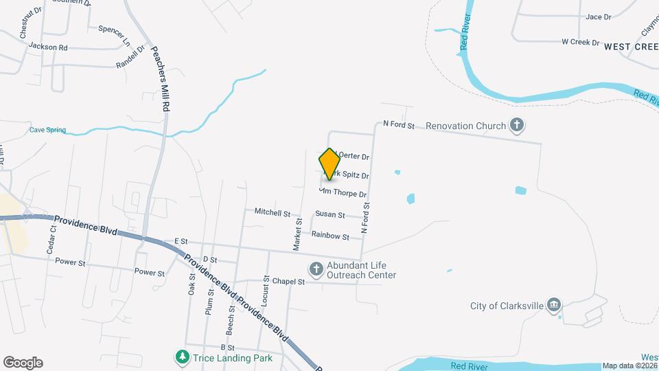 219 Jim Thorpe Dr Mapa y Detalles de la Ubicación