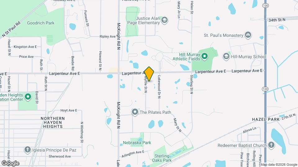 1644 Myrtle St N Map and Location Details