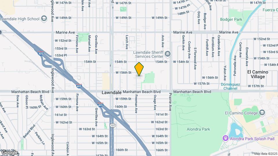15622 Freeman Ave, Unit 15622 Map and Location Details
