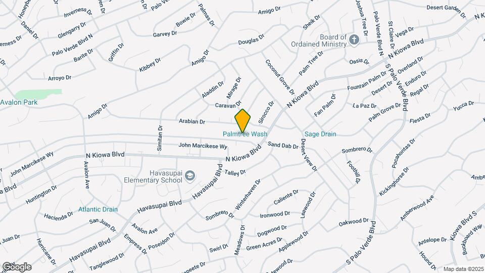 3045 Palisades Dr Mapa y Detalles de la Ubicación