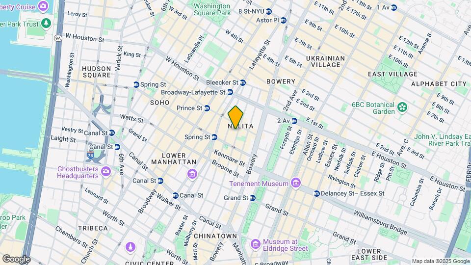 231 Mott St Map and Location Details