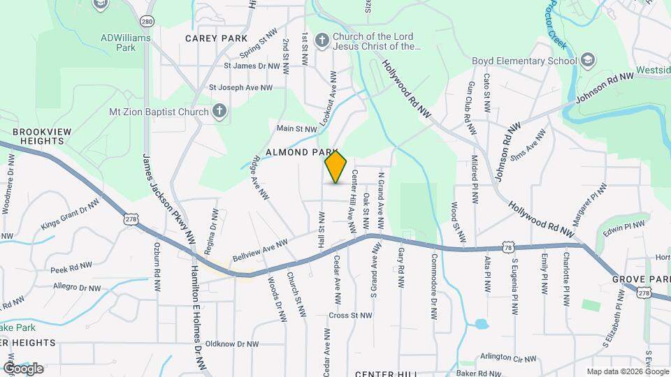 2390 Hill St NW Map and Location Details