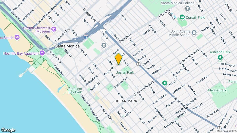 618 Pacific St Map and Location Details