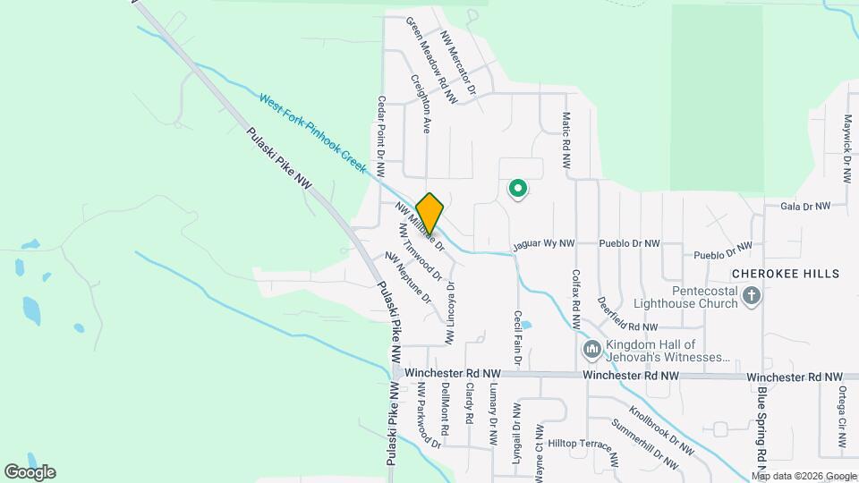 3810 NW Millbrae Dr Map and Location Details