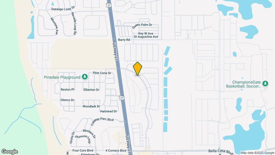 2298 Bella Vista Dr Map and Location Details