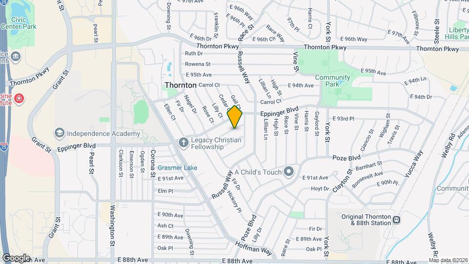1620 Phoenix Ct Mapa y Detalles de la Ubicación