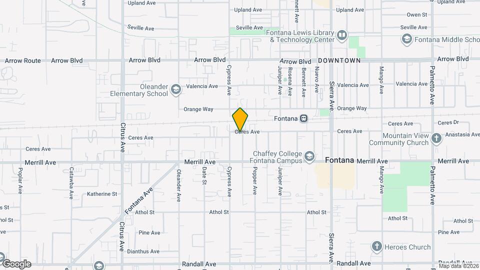 8806 Chantry Ave Mapa y Detalles de la Ubicación
