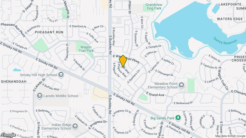 4817 S Pitkin Way, Unit 1056 Map and Location Details