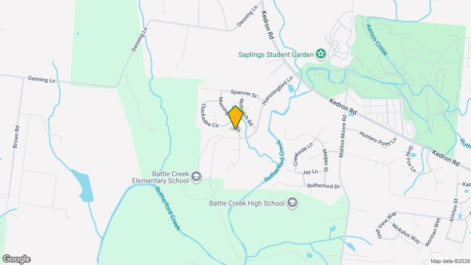 5003 Morning Dove Ln Map and Location Details
