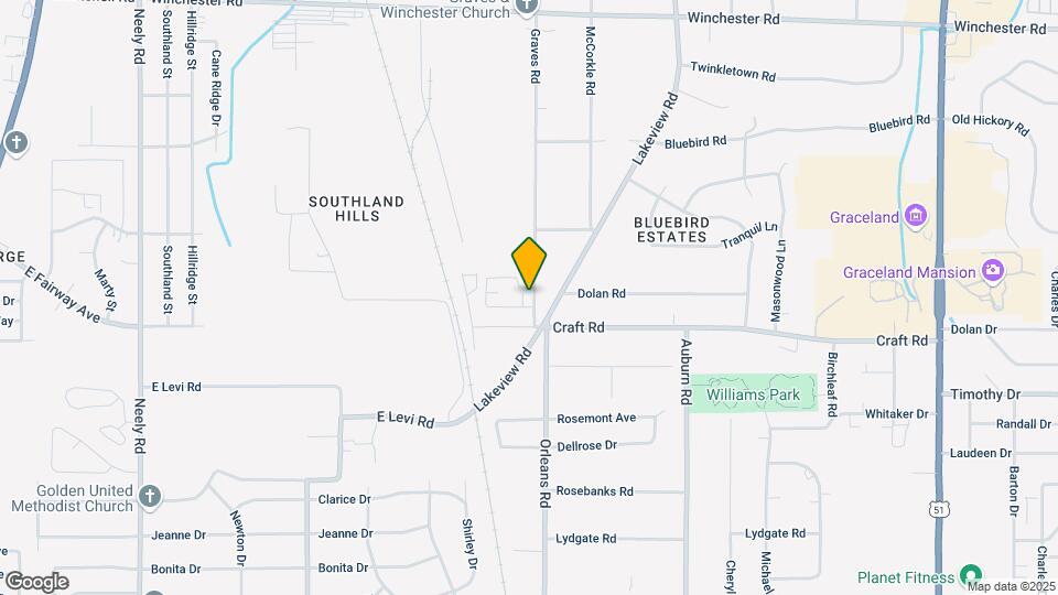 Hunter Oaks Apartments Map and Location Details