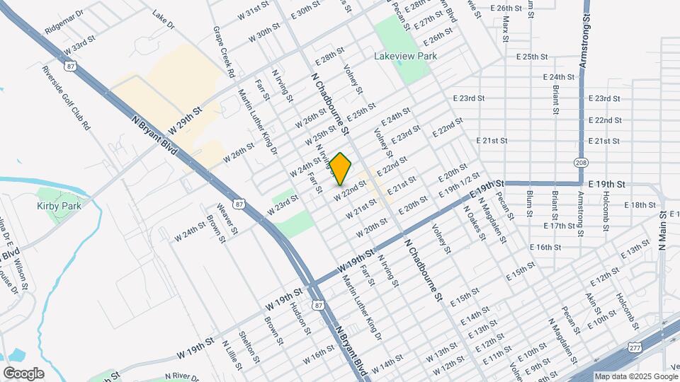 104 W 22nd St Map and Location Details