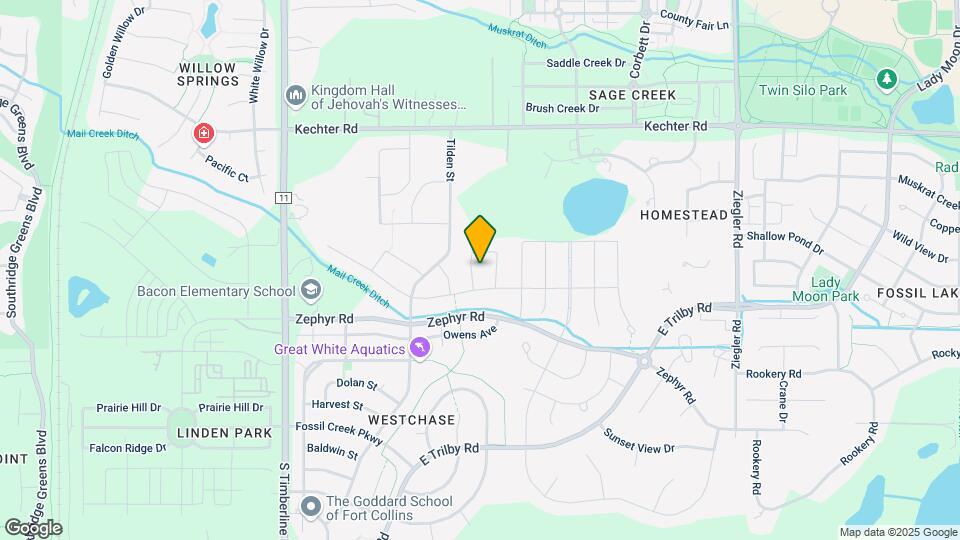 5920 Cross Creek Dr Map and Location Details