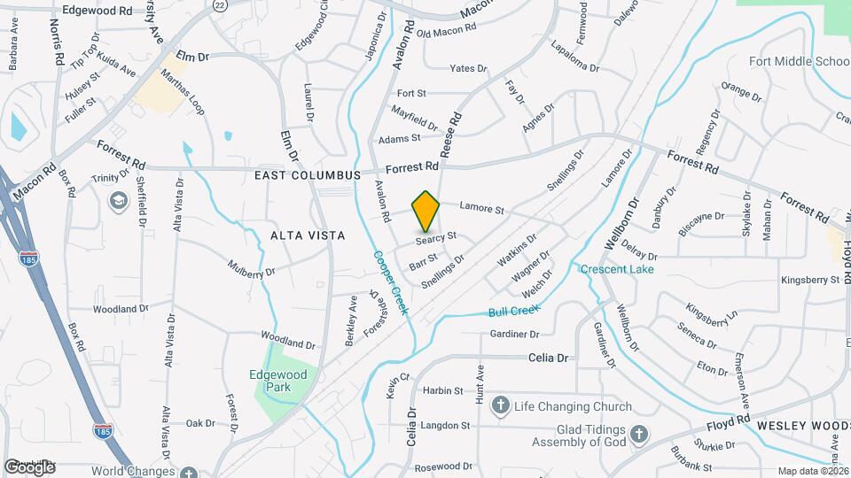 4231 Searcy St Map and Location Details