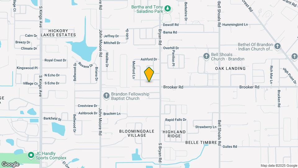 508 Brooker Rd Map and Location Details