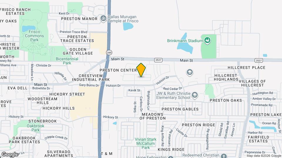 9540 Hedge St Map and Location Details