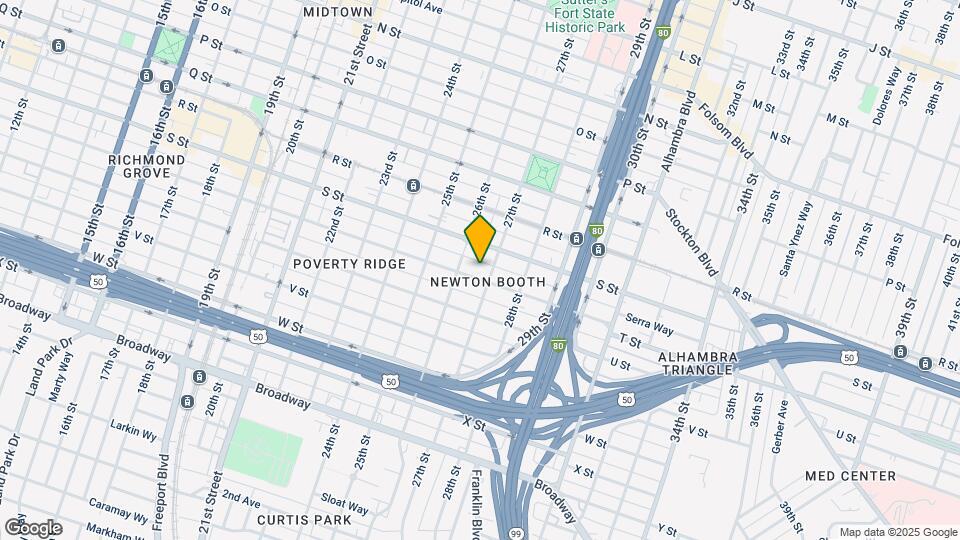 Midtown Apartments Map and Location Details