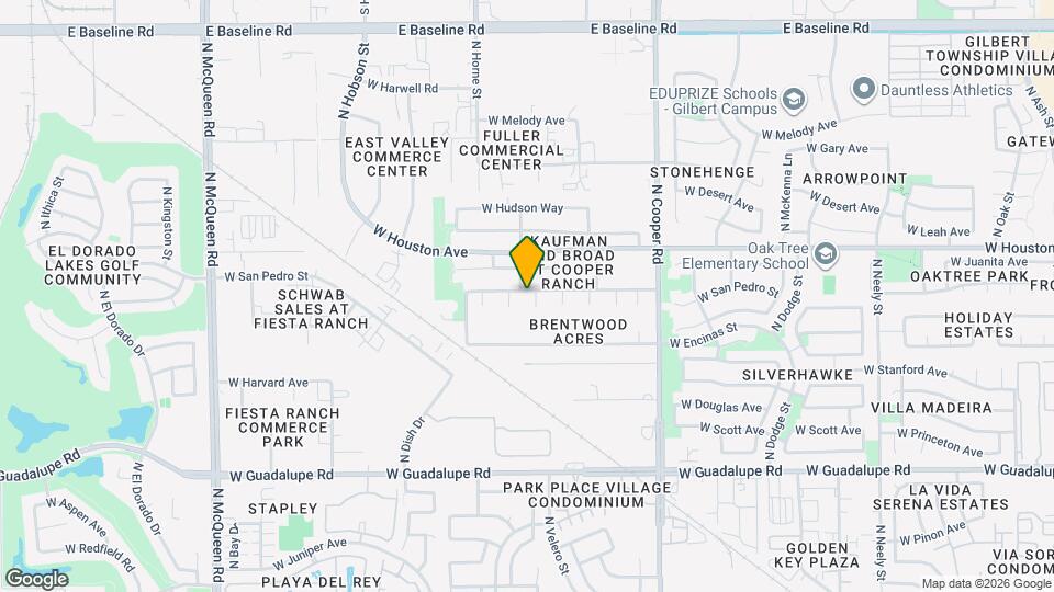 1007 W Cooley Dr Map and Location Details