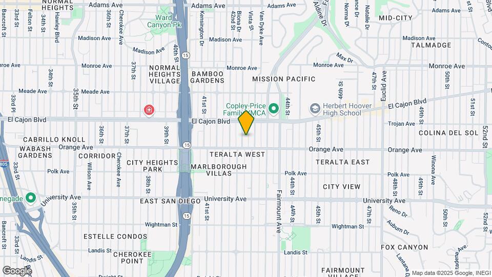 4235 Copeland Ave Map and Location Details