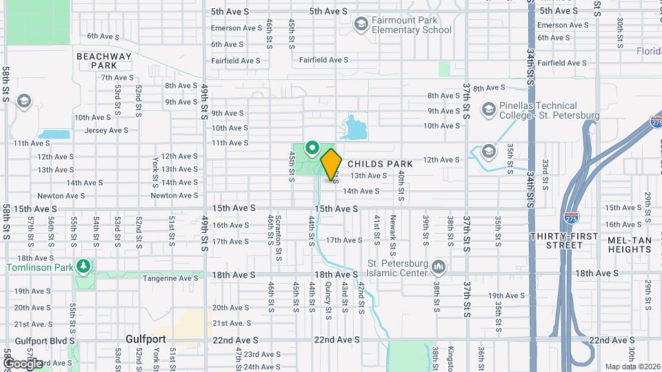 1327 43rd St S Map and Location Details