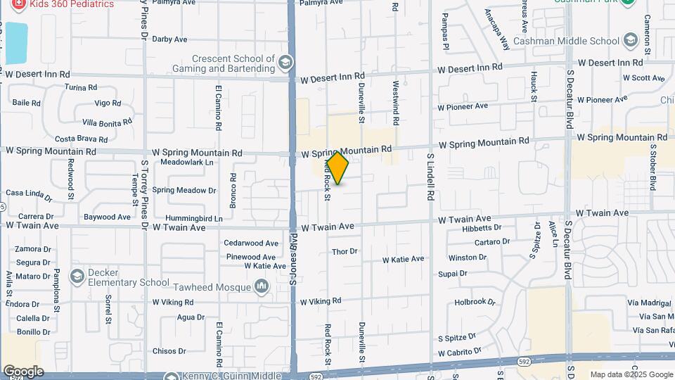 5892 Arandas Ct Map and Location Details