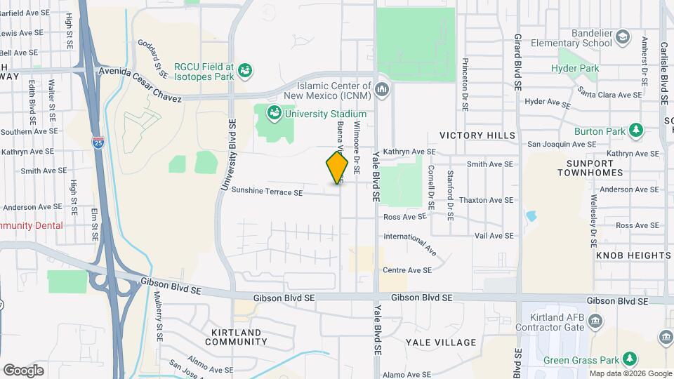 1937 Sunshine Ter SE, Unit B Mapa y Detalles de la Ubicación