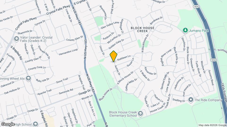 2407 Autrey Dr Map and Location Details