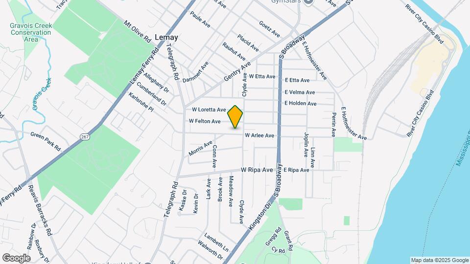209 W Arlee Ave Map and Location Details