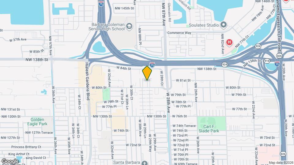 2953 W 80th St Map and Location Details