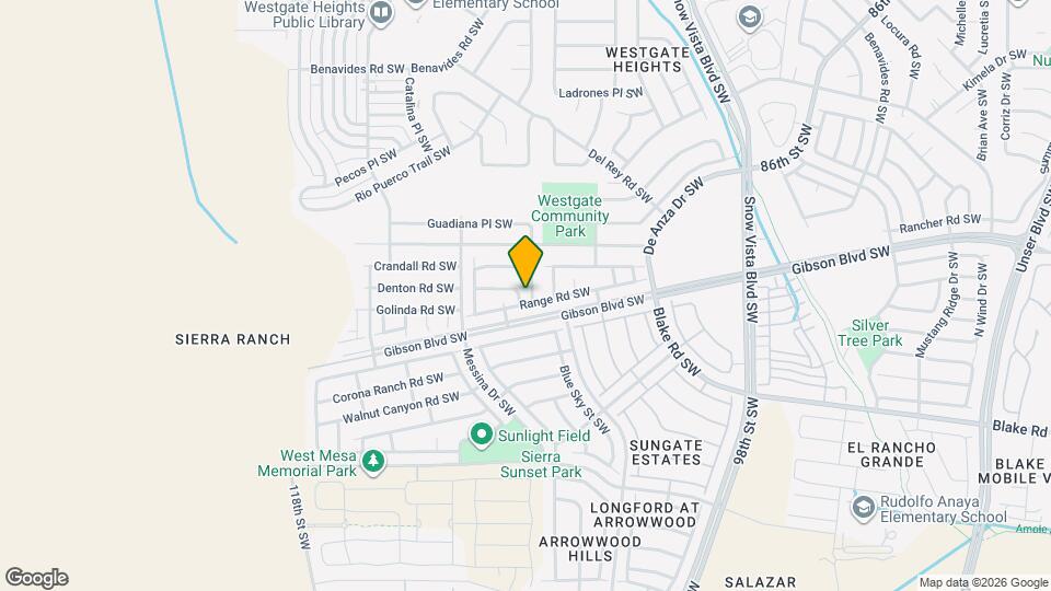 2115 Hermosa Creek Dr SW Map and Location Details