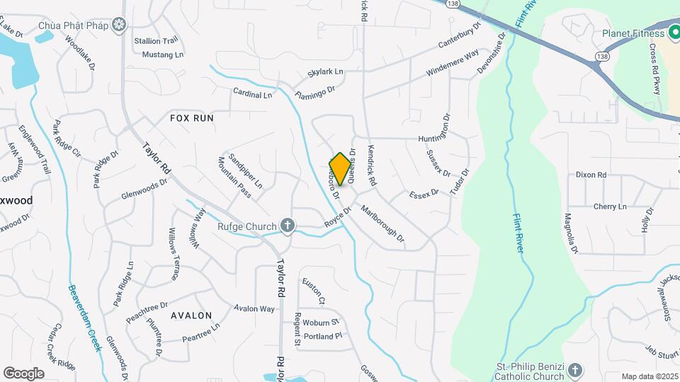 8270 Attleboro Dr Mapa y Detalles de la Ubicación