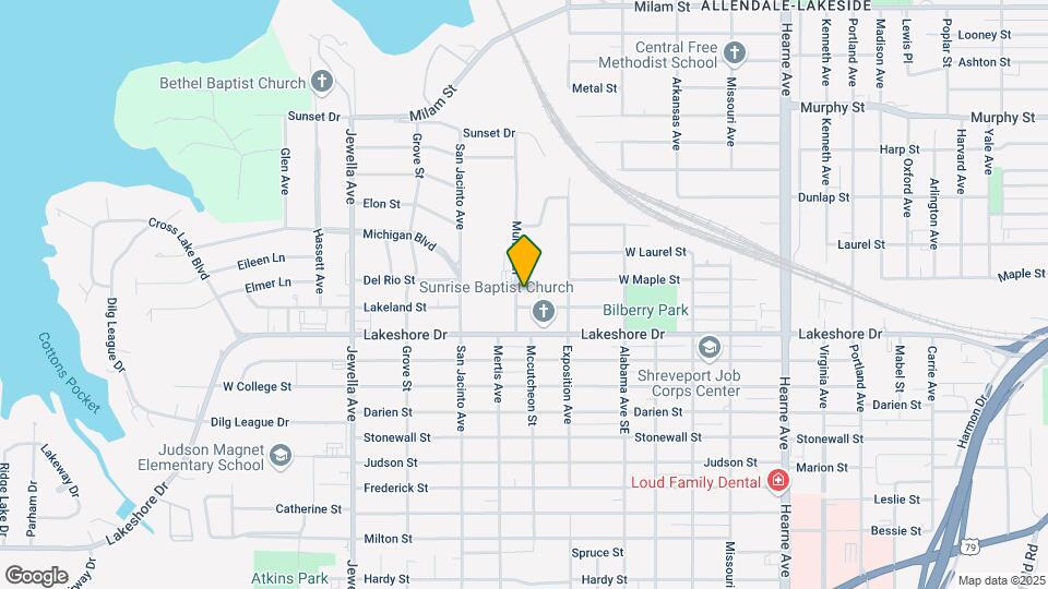 1809 Murray Ln Map and Location Details