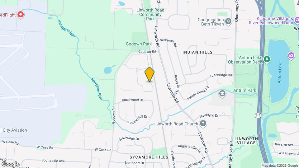 5911 Shadow Lake Cir Map and Location Details