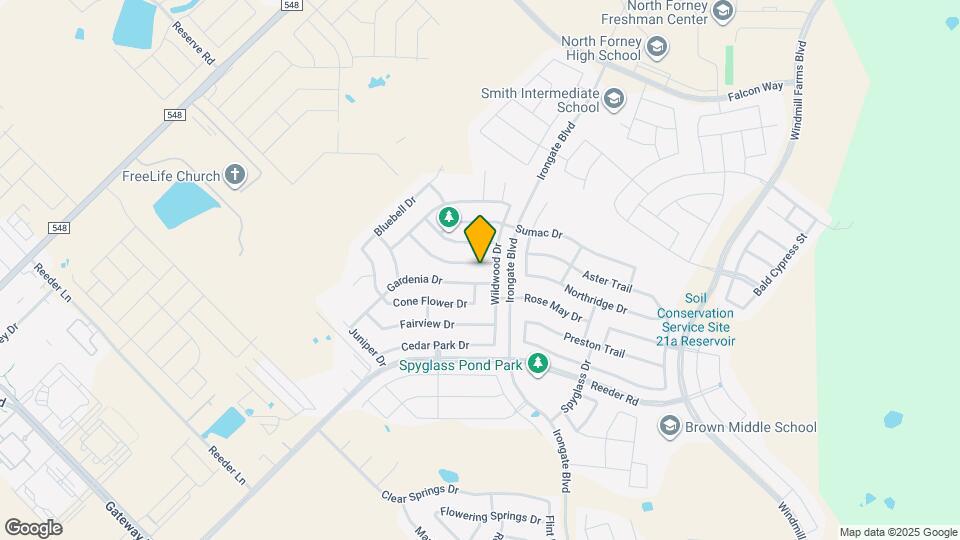 2006 Brook Meadow Dr Map and Location Details