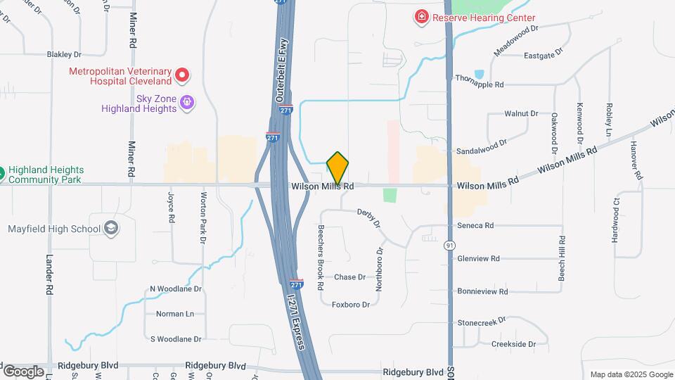 6466 Wilson Mills Rd Map and Location Details