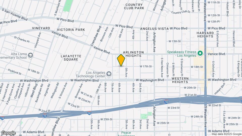 3520 W 17th St Mapa y Detalles de la Ubicación