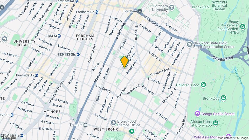2248 Bassford Ave Mapa y Detalles de la Ubicación