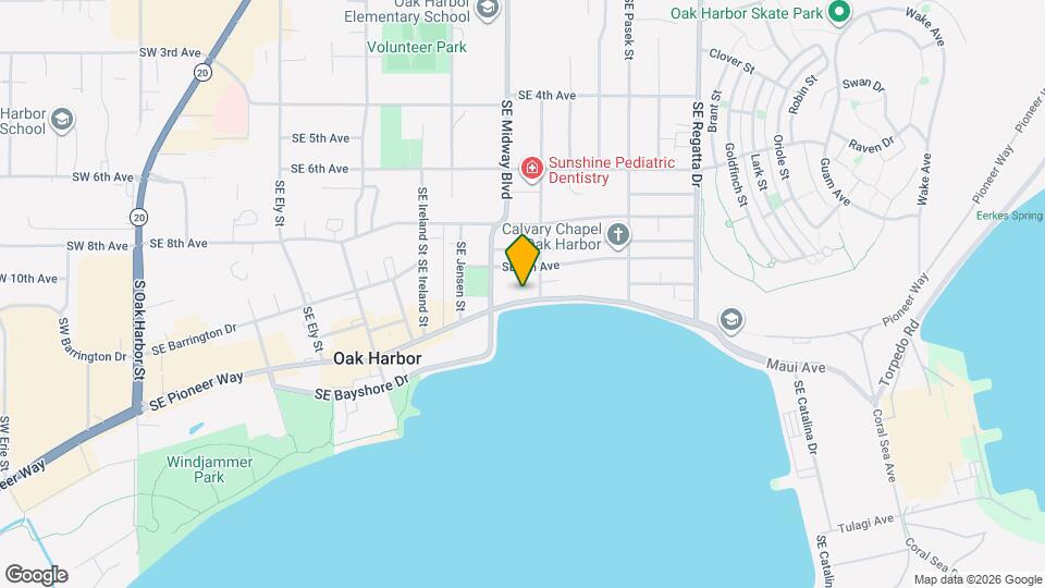 1210 SE Pioneer Way Map and Location Details