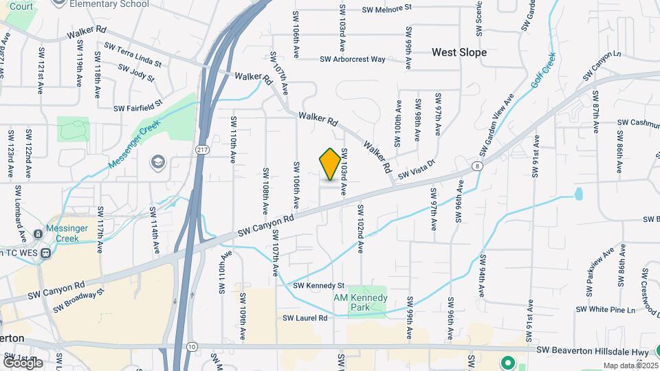 10339 SW Ridgepath Ln Map and Location Details