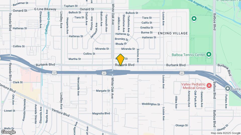 17620 Burbank Blvd Mapa y Detalles de la Ubicación
