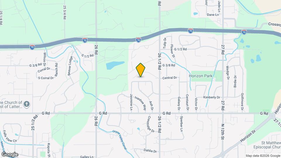 2636 Hickory Dr Map and Location Details
