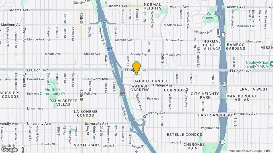 4255 33rd St, Unit 4 Mapa y Detalles de la Ubicación