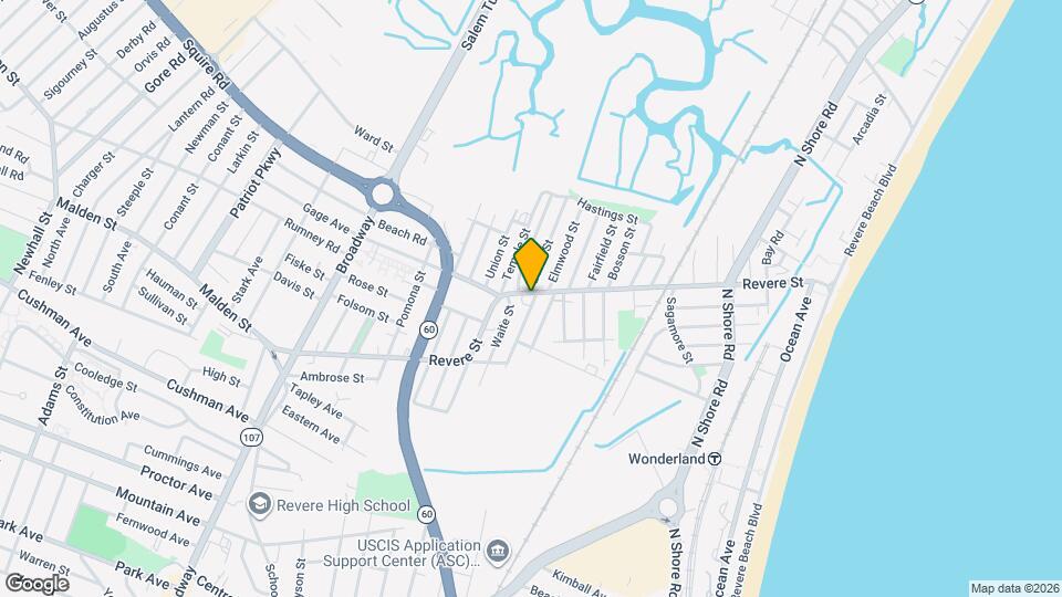 311 Revere St, Unit 3 Mapa y Detalles de la Ubicación