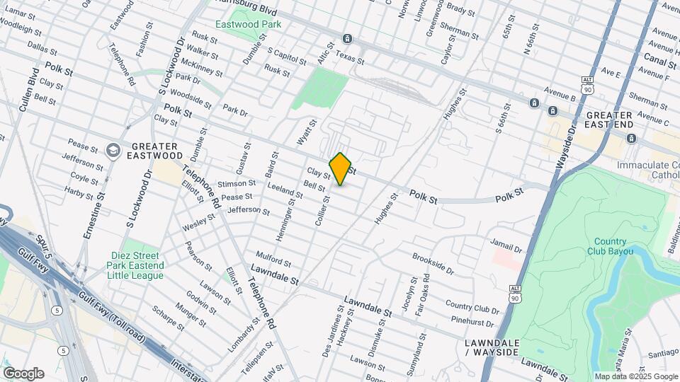 5319 Bell St Map and Location Details