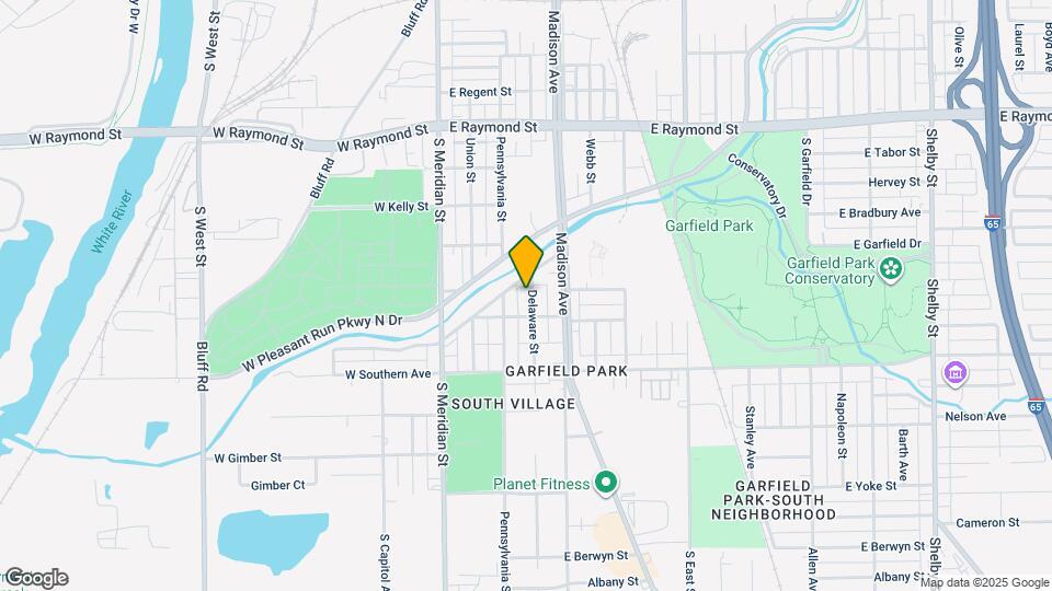 2456 S Delaware St Map and Location Details